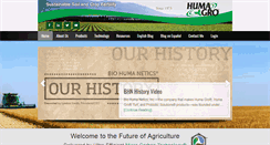 Desktop Screenshot of humagro.com