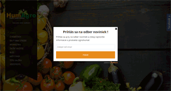 Desktop Screenshot of humagro.sk